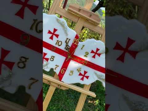 ეპოქსიდის ხელნაკეთი.”საათი” 1