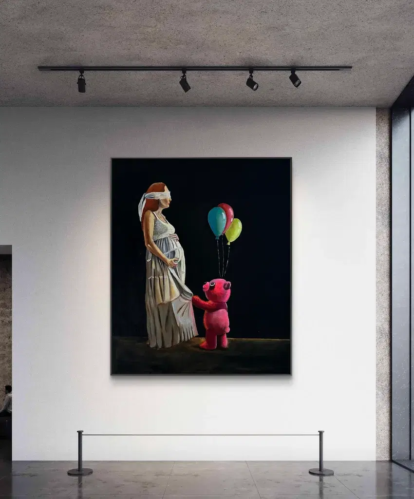 “Pink panda “ view 2