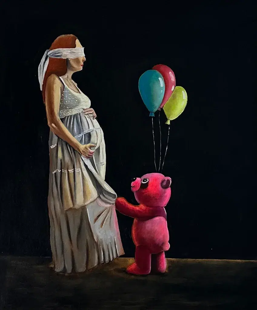 “Pink panda “ view 3